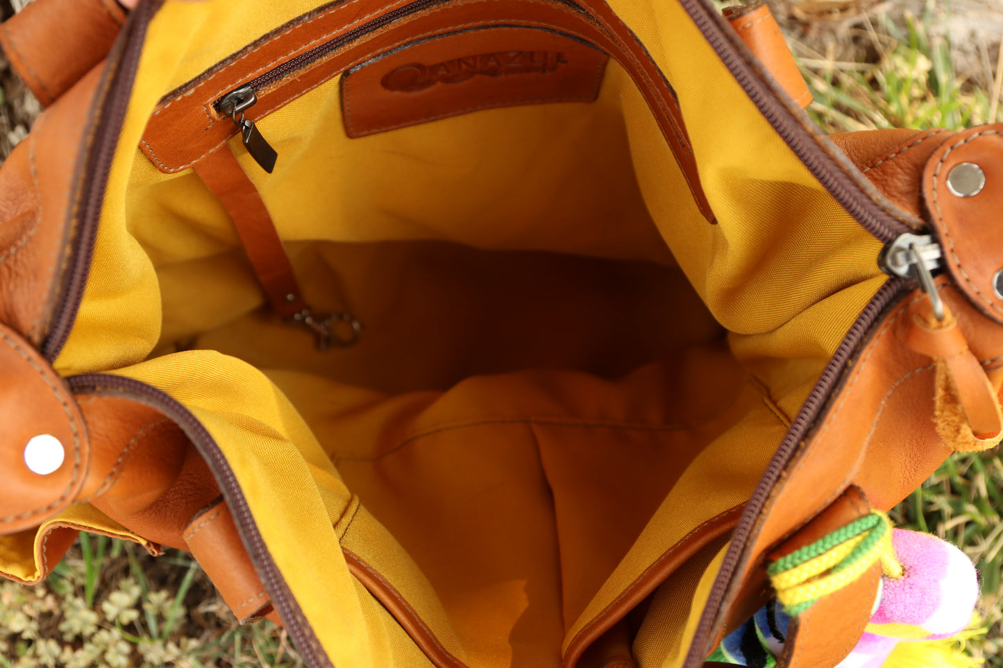 Artisan Bag Convertible Day Bag 100% full grain leather